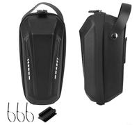 Sac avant pour scooter 3 L 2 L avec coque rigide, système de montage à dégagement rapide pour guidon de trottinette électrique et vélos pliants pour un usage quotidien (2 litres)
