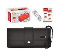 Sac avec faux billets qui se déclenchent | Astuce réaliste qui fonctionne avec des batteries, accessoire de blague pour portefeuille - Pour femmes, hommes, adultes, compagnons de famille, fête