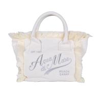 SAC AVEC FRANGE ET BRODERIE PETITE 100% PL AQUA DE MER