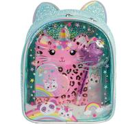 Sac avec papeterie 24cm chatcorne multicolore TU