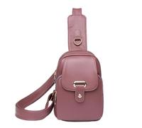 Sac banane à bandoulière 2023 pour adolescente et fille en polyuréthane - Grande capacité - Ceinture de voyage polyvalente, Violet Pl, M, Western