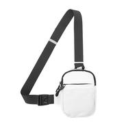 Sac banane à bandoulière de petite taille, sac à dos pour téléphone, course à pied, support de téléphone pour gym, entraînement, cyclisme, messagers pour femme, blanc, Taille unique
