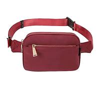 Sac banane à bandoulière pour homme et femme avec sangle réglable pour entraînement en plein air, voyage, course à pied, randonnée, course à pied, sac banane pour téléphone, RD1., Taille unique