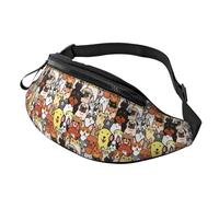 Sac banane à bandoulière pour homme et femme - Chats et chiens - Sac banane de voyage pour homme et femme