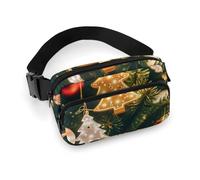 Sac banane à bandoulière pour homme et femme, lumières colorées de différentes formes, sac banane de sport, grand sac banane avec sangle réglable, sac banane tendance pour entraînement, course à pied,