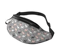 Sac banane à bandoulière pour homme et femme - Sac banane de course à pied, sac banane de voyage pour homme et femme