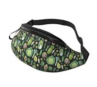 Sac banane à bandoulière pour homme et femme - Sac banane de voyage pour homme et femme asperge