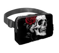 Sac banane à bandoulière pour homme et femme, sac banane Navigate the Deep Shark avec poches zippées, sac banane imperméable avec sangle réglable pour l'entraînement, la course, les voyages, la