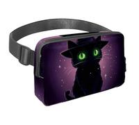 Sac banane à bandoulière pour homme et femme, sac banane Navigate the Deep Shark avec poches zippées, sac banane imperméable avec sangle réglable pour l'entraînement, la course, les voyages, la