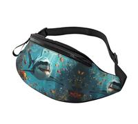 Sac banane à bandoulière pour homme et femme - Sac banane réaliste pour course à pied, sac banane de voyage pour homme et femme