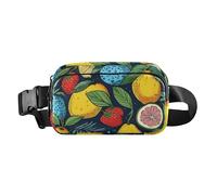 Sac banane à bandoulière pour l'extérieur Citron Berry Fruit, multicolore, Taille unique, Décontracté