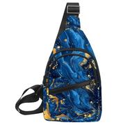 Sac banane à bandoulière pour l'extérieur, randonnée, voyage, carte topographique, Multicolore 05, 11.8x7x1.5in/30x18x4cm