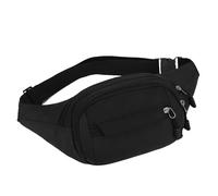 Sac Banane à la Taille Ceinture de Course Homme Femme, Sacoche Banane 4 Poches et Sangle Réglable, Ville Sacs Banane de Randonnée Unisexe, Sac Banane Voyage pour Escalade Balade Randonnée Voyage