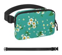 Sac banane à motif de pigeon blanc coloré pour homme et femme, sac banane pour voyage, marche, course, randonnée, cyclisme, Multicolore 02, 1.5x9.0x5.9in/4x23x15cm