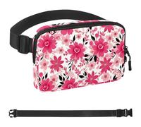 Sac banane à motif de pigeon blanc coloré pour homme et femme, sac banane pour voyage, marche, course, randonnée, cyclisme, Multicolore 07, 1.5x9.0x5.9in/4x23x15cm