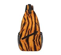 Sac banane à motif rayé tigre pour homme et femme