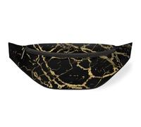 Sac banane à texture abstraite marbré pour hommes, femmes, enfants, filles, garçons, sac banane pour sport, randonnée, course à pied, couleur, M, Organiseur de sac