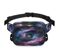 Sac banane abstrait nébuleuse galaxie multifonction pour voyage, sport, course à pied, sac banane pour femmes, hommes, filles, garçons, couleur, XL, Organiseur de sac