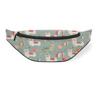 Sac banane amusant en forme de lama pour femmes, hommes, enfants, filles, garçons, sac banane pour voyage, sport, course à pied, couleur, M, Organiseur de sac