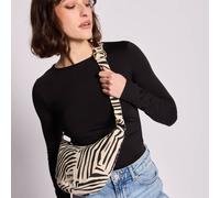 Sac banane Andrea Zèbre Ecru