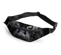 Sac banane Animal Panther pour femme et homme - Sac banane pour homme - Sac banane pour la course à pied - 36 x 15 cm, Style :, 36*15cm