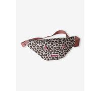 Sac banane animation poche chat fille marron imprimé TU