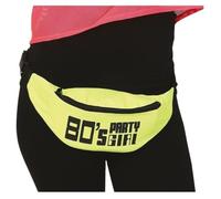 SAC BANANE ANNÉES 80 PARTY JAUNE FLUO FEMME