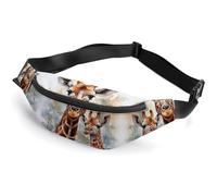Sac banane aquarelle cerf girafe pour femme sac banane pour homme sac banane pour homme sac banane pour femme sac banane pour la course à pied petit sac banane pour femme, style, 36 x 15 cm, Style :,