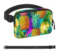 Sac banane Art Butterfly pour homme et femme, sac banane pour voyage, marche, course, randonnée, cyclisme, Multicolore 02, 1.5x9.0x5.9in/4x23x15cm