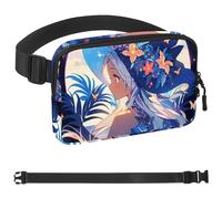 Sac banane Art Butterfly pour homme et femme, sac banane pour voyage, marche, course, randonnée, cyclisme, Multicolore 06, 1.5x9.0x5.9in/4x23x15cm