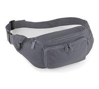 Sac banane - aspect textile - QD12 - gris Gris G