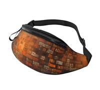 Sac banane avec code de programmation pour homme et femme, sac banane pour voyage, sport, marche, Code de programmation du programmateur, Taille unique
