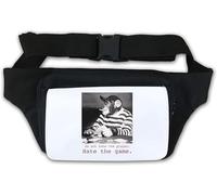 Sac banane avec inscription « Do Not Hate The Player Hate The Game » Blanc