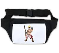 Sac banane avec inscription « Funny Man Holding Item » - Blanc