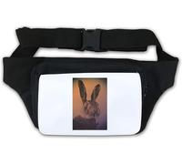 Sac banane avec inscription High Rabbit Smoking Funny Art Blanc