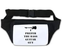 Sac banane avec inscription « I Prefer The Bass Guitar Guy » Blanc