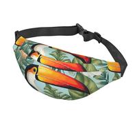 Sac banane avec motif pastèque aquarelle pour homme et femme, sac banane imperméable avec ceinture réglable, sac à bandoulière décontracté, sac banane de voyage pour le sport, la course à pied, le