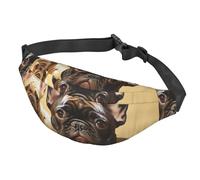 Sac banane avec motif pastèque aquarelle pour homme et femme, sac banane imperméable avec ceinture réglable, sac à bandoulière décontracté, sac banane de voyage pour le sport, la course à pied, le