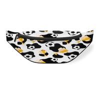 Sac banane avec motif trophée de football pour femmes, hommes, filles, garçons, enfants, sac banane pour voyage, sport, course à pied, couleur, M