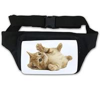 Sac banane avec petit chat jouant - Blanc