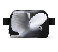 Sac banane avec sangle réglable, Colombe volante., One Size, Moderne | Sac banane avec imprimé dauphin amusant pour la randonnée, la course à pied, homme et femme
