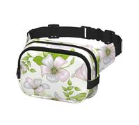 Sac banane avec sangle réglable pour voyage, marche, course à pied, randonnée, cyclisme, Morning Glory