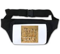 Sac banane avec slogan humoristique « What are You Looking at » Blanc