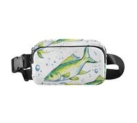 Sac banane banane multifonction, sac banane de beauté sirène blanc, sac à main imperméable pour voyage, Couleur 20, 1 Size