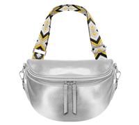 Gallantry, sac à bandoulière à motif géométrique, argenté
