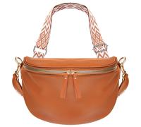 Sac Banane Bandoulière Motif Géometrique Gallantry Marron Marron