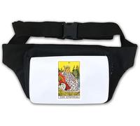 Sac banane blanc avec logo The Impress Tarot Card Art