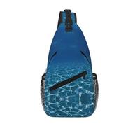 Sac banane bleu océan profond pour homme et femme