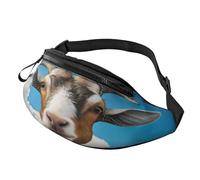 Sac Banane Blue Sheep Print Fanny Pack Durable Waist Pack Tendance Bum Bag Belt pour Gym Balade Camping