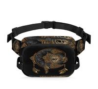 Sac banane bohème Magic Moon Sun multifonction pour voyage, sport, course à pied, sac banane bohème pour femmes, hommes, filles, garçons, couleur, XL, Organiseur de sac
